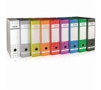 Registratore protocollo con custodia BRE cm bianco - 0201180.BI