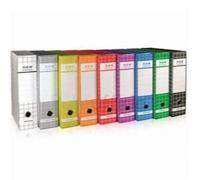 Registratore protocollo con custodia BRE cm giallo - 0201180.GI