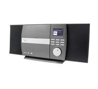 Soundmaster Highline ICD1010AN - Impianto stereo con lettore CD, radio internet WLAN DAB+ Bluetooth UNDOK, montaggio a parete