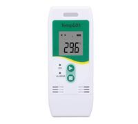 Registratore Temperatura e Umidità, Data Logger USB 32000 Punti, Alta Precisione, Allarme Sovratemperatura - Report PDF e CSV, Ideale per Laboratori e Controllo Ambientale