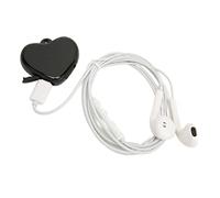 Registratore vocale a forma di cuore 4 GB, MP3, collana intelligente HD, elettronica digitale, videoregistratore portatile con registratore di cuffie per lezioni, riunioni