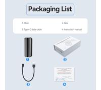 Registratore vocale AI da 64 GB con integrazione ChatGPT e controllo app - Trascrizione e traduzione in tempo reale per 60 lingue - Compatibile con iOS e Android - Capacità di (128)