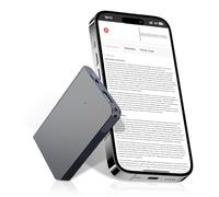 Registratore vocale AI da 64 GB, Controllo App, Trascrizione e Riepilogo Gratuiti, Dispositivo di Registrazione con Trascrizione AI in Tempo Reale, Ideale per Lezioni, Riunioni, Colloqui