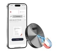 Registratore Vocale AI - Mini Registratori Vocali Digitali Professionale Magnetico con Trascrizione e Traduzione in Tempo Reale, App Controllata, Riduzione Rumore Compatibile con Android/iOS