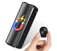 Registratore vocale da 64 GB, registratore vocale magnetico con 500 ore di registrazione continua e riconoscimento vocale, mini registratore audio per lezioni, interviste, riunioni, cuffie