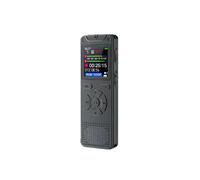 Registratore Vocale Digitale 64GB Memoria Interna Formato WAV One Touch Record