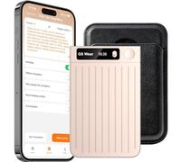 Registratore vocale digitale AI da 64 GB con ChatGPT 4o per trascrizione e sommarizzazione per 112lingue, summarizing con AI, registratore audio digitale