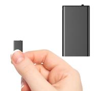 Registratore Vocale Mini 16 GB Con Cancellazione del Rumore, Registratore Audio Digitale Con Funzione di Cancellazione