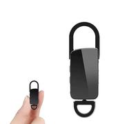 Registratore Vocale Portatile a Portachiavi 8gb, 25 Ore di Autonomia, Batteria Ricaricabile, micro mini, Attivazione Vocale
