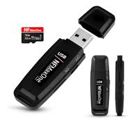 Registratore vocale spia digitale con microSD da 32 GB incluso Mini registratore