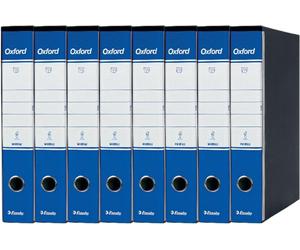 RegistratoreEsselte OXFORD G84 Dorso da 5 cm. Blu Conf.da 8 pezzi