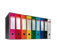 Registratori con custodia Esselte G53 Eu rivestito in PP arancione - 390753200