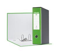 Registratori con custodia Esselte G53 Eu rivestito in PP verde vivida - 390753940