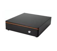 Registratori di cassa. Cassetto for contanti POS, contenitore for denaro, mini cassetto for contanti, serratura a chiave, slot for supporti multimediali e vassoi rimovibili(Noir)