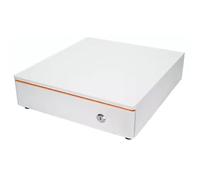 Registratori di cassa. Cassetto for contanti POS, contenitore for denaro, mini cassetto for contanti, serratura a chiave, slot for supporti multimediali e vassoi rimovibili(Bianco)