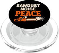 Registrazione Terapia Logger Terapia Umorismo Motosega Life Forest PopSockets PopGrip per MagSafe