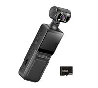 Registrazione Video Per Videocamera Da 4k Per Le Piccole Indicabili Portatili Portatili A 180 Gradi Sport Action Esterno Registro Regista Portatile Pocket