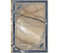 Registre de condoléances: 7 x 10 po Format 18 × 26 cm Couleurs intérieures 76 pages couverture brillante rigide - Pour honorer la mémoire d'un être cher