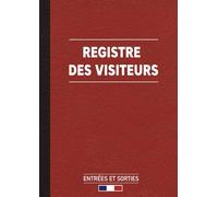 Registre des Visiteurs Entrées et Sorties: Suivi des Entrées et Sorties | Cahier d’Accueil et Contrôle des Accès | École & Association
