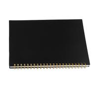 Registro a Righe con Copertina in Pp Nero per Inventario