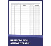 Registro beni ammortizzabili: 81 Pagine