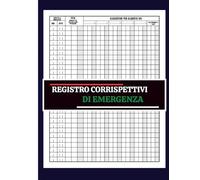 Registro Corrispettivi di Emergenza,Registro Corrispettivi Per Mancato o Errato Funzionamento di Cassa,120 Pagine - Formato A4