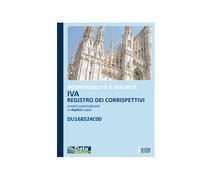 Registro corrispettivi mensili - 24/2 autoricalcante - DU168524C00 - Data Uffici