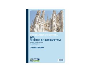 Registro corrispettivi mensili - 24/2 autoricalcante - DU168524C00 - Data Uffici