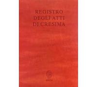 Registro degli atti di Cresima