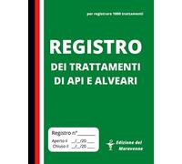 Registro dei trattamenti di api e alveari: per registrare 1000 trattamenti