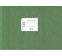 Registro dei trattamenti terapeutici (art. 15), copertina"verde" - 19 pagine prenumerate - 24x31,5 cm