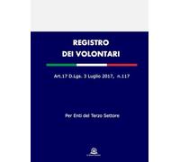 REGISTRO DEI VOLONTARI: PER ENTI DEL TERZO SETTORE