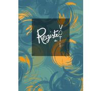 Registro dei voti: A4 - copertina vortici acquamarina