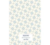 Registro del professore: 9 classi - con agenda mensile e sezioni per argomenti trattati, colloqui con i genitori, valutazioni, consigli di classe, copertina rigida