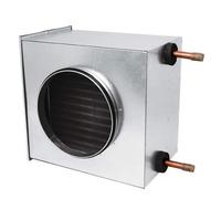 Registro di riscaldamento, scambiatore di calore, riscaldamento tubo, registro dell'acqua calda DN Ø 500.