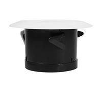 Registro di Sfiato Dell'aria a Soffitto Rotondo Bianco, 4 Misure Diffusore a Soffitto Valvola di Alimentazione di Scarico Air Vent Anemostato Ventilazione Tubo Flessibile di Ventilazione(100mm)