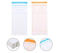 Registro Presenze Dipendenti Ufficio Cartellini Orologio Schede Registrazione