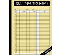 Registro presenze mensili