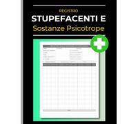 Registro Stupefacenti e Sostanze Psicotrope: Giornale di carico e scarico per farmaci controllati e medicinali destinati a ospedali e cliniche