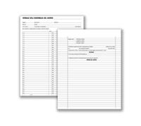 Registro verbali assemblee condominiali data ufficio 80 pagine 31x24,5 cm DU1364