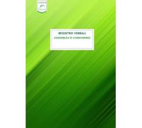 Registro verbali di assemblea per condominio: Formato A4 - 107 pagine