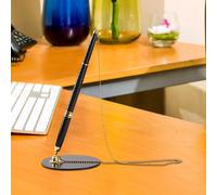 Registry Pen Reception Pen con supporto per stand 0,5 mm Inchiostro nero Guest