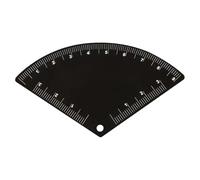 Regla Para Cejas | Regla De Acero Inoxidable Para Dibujo Rápido De Cejas - Utensilio De Cosméticos Para Bodias Spa Barberías Oficinas Residencias Viajes Vacaciones Exterior