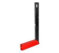 Règle Carrée - 12 Inch Inoxydable Règle Carrée En Forme, Multifonctionnelle Equerre Metal Menuisier Inoxydable, ÉQuerre De Charpentier | Pour La Menuiserie, La Mesure, Le Travail Du Bois, La Construc