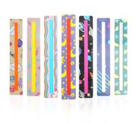 Regle de Lecture, 8 Regle de Lecture Pour Dyslexie Dislessia Ausili per la lettura Dislessia Righello per la lettura Guida alle taglie dei bambini