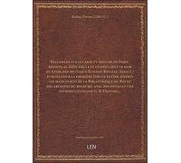 Réglemens sur les arts et métiers de Paris : rédigés au XIIIe siècle et connus sous le nom du Livre
