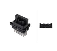Regler Per Blower Interno 12 V 4-Pin HELLA Adatto Per u.a. FORD FOCUS