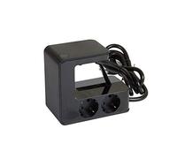 REGLETA CON CLIPAJE LEGRAND UPOWER 694812 4 TOMAS DE CORRIENTE 2 USB-A NEGRO