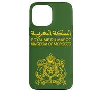 regno del marocco, passaporto, francobollo, marocco, passaporto, bandiera Custodia per iPhone 13 Pro Max