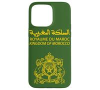 regno del marocco, passaporto, francobollo, marocco, passaporto, bandiera Custodia per iPhone 15 Pro Max